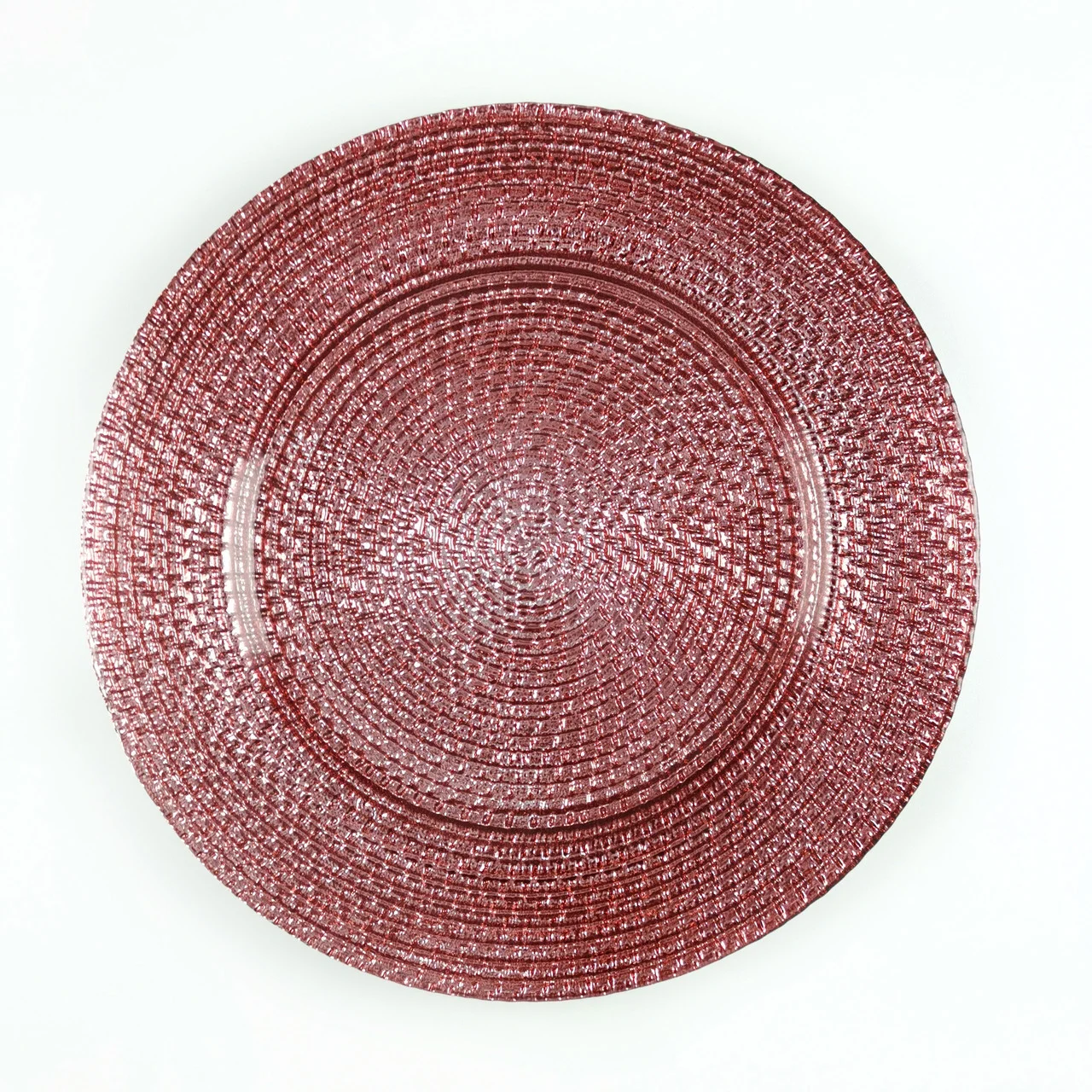 бордовая тарелка